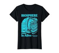 Professeur de biologie Sciences de la Terre Écologie Étudiant en Environnement T-Shirt Graphique avec Valeur, Femme, Noir, XL