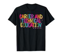 Professeur de carrière et d'éducation Technique rétro CTE T-Shirt