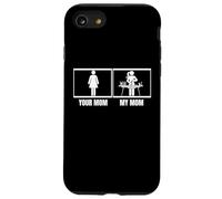 Professeur de chimie Votre mère, ma mère, ma fille, votre fils, un chimiste drôle Coque pour iPhone SE (2020) / 7 / 8