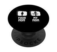 Professeur de chimie Votre mère, ma mère, ma fille, votre fils, un chimiste drôle PopSockets PopGrip Adhésif
