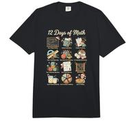 Professeur de e Noël Amusant de 12 Jours de mathématiques Comfort Colors Adult Heavyweight T-Shirt