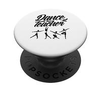 Professeur de Danse de Ballet Enseigner Danseur Danse PopSockets PopGrip Adhésif