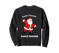 Professeur de Danse préféré du Père Noël drôle Danseur de Ballet Sweatshirt