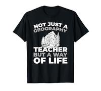 Professeur De Géographie - Géologue Enseignant De Géographie T-Shirt