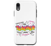 Professeur de Graffiti - Enseignants d'école Qui travaillent Dur Coque pour iPhone XR