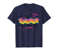 Professeur de Graffiti - Enseignants d'école Qui travaillent Dur T-Shirt