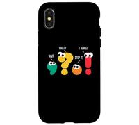 Professeur de Grammaire Anglaise drôle, Attendez Quoi arrêter, Je suis d'accord Coque pour iPhone X/XS