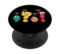 Professeur de Grammaire Anglaise drôle, Attendez Quoi arrêter, Je suis d'accord PopSockets PopGrip Adhésif