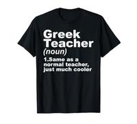Professeur de Grec : Un Humour Qui Fait Sourire T-Shirt