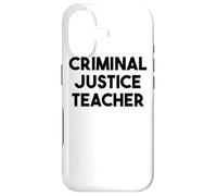 Professeur de Justice pénale Coque pour iPhone 17