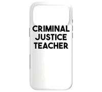 Professeur de Justice pénale Coque pour iPhone 17 Pro Max