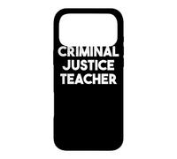 Professeur de Justice pénale Coque pour iPhone 17 Pro Max
