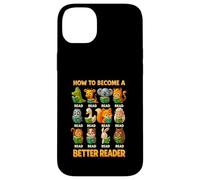 Professeur de Lecture Comment Devenir Un Meilleur Lecteur Amateur de Livres Coque pour iPhone 14 Plus