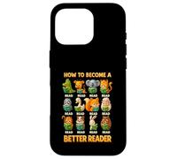 Professeur de Lecture Comment Devenir Un Meilleur Lecteur Amateur de Livres Coque pour iPhone 16 Pro