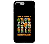 Professeur de Lecture Comment Devenir Un Meilleur Lecteur Amateur de Livres Coque pour iPhone 7 Plus/8 Plus