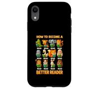 Professeur de Lecture Comment Devenir Un Meilleur Lecteur Amateur de Livres Coque pour iPhone XR
