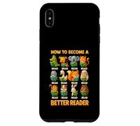 Professeur de Lecture Comment Devenir Un Meilleur Lecteur Amateur de Livres Coque pour iPhone XS Max