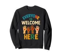 Professeur de l'Idaho : Tout Le Monde est Le bienvenu Ici : Inclusion et égalité Sweatshirt