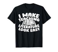 Professeur De Littérature Poésie - Enseignant De Littérature T-Shirt