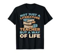 Professeur De Littérature - Romans Enseignant De Littérature T-Shirt