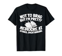 Professeur De Littérature - Romans Enseignant De Littérature T-Shirt