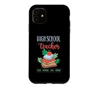 Professeur de lycée Enseigner Motivate Love Inspire School Devise Coque pour iPhone 11