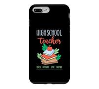 Professeur de lycée Enseigner Motivate Love Inspire School Devise Coque pour iPhone 7 Plus/8 Plus