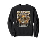 Professeur de mathématiques Amusant Equation Emperor Retro 90's Rap Bootleg Sweatshirt