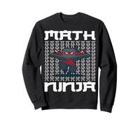 Professeur de mathématiques Ninja Ringard et drôle Pi Day, Professeur de mathématiques Geek Sweatshirt