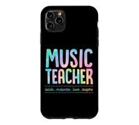 Professeur de Musique Enseigner Motivate Love Inspire Teaching Devise Coque pour iPhone 11 Pro Max