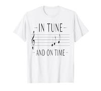 Professeur de Musique in Tune and on Time T-Shirt