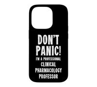 Professeur de pharmacologie Clinique Coque pour iPhone 14 Pro