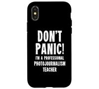 Professeur de photojournalisme Coque pour iPhone X/XS