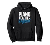 Professeur De Piano Jeunes Musiciens Musique Pianiste Sweat à Capuche