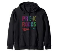 Professeur de PRE-K Rocks Rockstar Ready Crush PreK Bruh We Back Sweat à Capuche