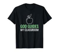 Professeur de Religion : Dieu Guide Mon école du Dimanche en Classe T-Shirt