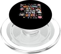 Professeur de rentrée, Bon Retour, Je suis Content Que Vous Soyez là PopSockets PopGrip pour MagSafe