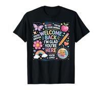 Professeur de rentrée, Bon Retour, Je suis Content Que Vous Soyez là T-Shirt
