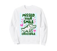 Professeur de rentrée Scolaire Amusant en Forme de Crocodile Qui Vous a Fait Oublier Votre Sourire Sweatshirt