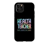 Professeur de santé enseigner motiver l'amour Inspirer la Devise d'enseignement Coque pour iPhone 11 Pro