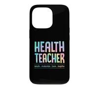 Professeur de santé enseigner motiver l'amour Inspirer la Devise d'enseignement Coque pour iPhone 13 Pro