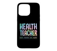 Professeur de santé enseigner motiver l'amour Inspirer la Devise d'enseignement Coque pour iPhone 15 Pro Max