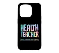 Professeur de santé enseigner motiver l'amour Inspirer la Devise d'enseignement Coque pour iPhone 15 Pro