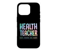 Professeur de santé enseigner motiver l'amour Inspirer la Devise d'enseignement Coque pour iPhone 16 Pro