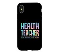 Professeur de santé enseigner motiver l'amour Inspirer la Devise d'enseignement Coque pour iPhone X/XS