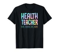 Professeur de santé enseigner motiver l'amour Inspirer la Devise d'enseignement T-Shirt