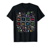 Professeur De Science Tableau Périodique Chimiste Chimie T-Shirt