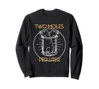 Professeur de Sciences de Chimie et de Mesure de Deux Taupes par Litre Sweatshirt