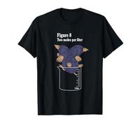 Professeur de Sciences de Chimie et de Mesure de Deux Taupes par Litre T-Shirt