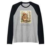 Professeur de Sciences d'écureuil Off to Be Weird and Build Character Manche Raglan